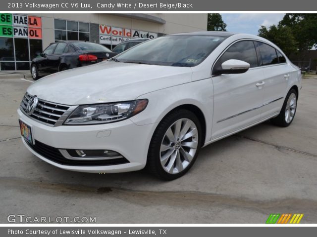 2013 Volkswagen CC V6 Lux in Candy White