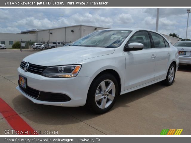 2014 Volkswagen Jetta TDI Sedan in Pure White
