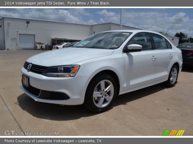 2014 Volkswagen Jetta TDI Sedan in Pure White
