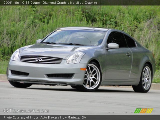 2006 Infiniti G 35 Coupe in Diamond Graphite Metallic