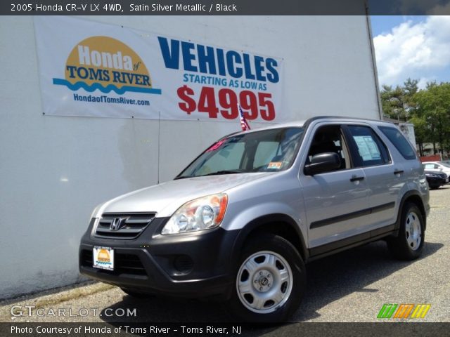2005 Honda CR-V LX 4WD in Satin Silver Metallic