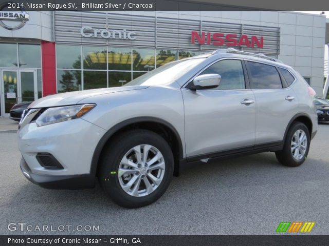 2014 Nissan Rogue SV in Brilliant Silver