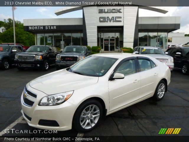 2013 Chevrolet Malibu ECO in White Diamond Tricoat
