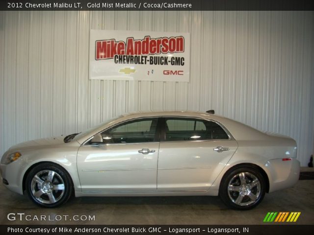 2012 Chevrolet Malibu LT in Gold Mist Metallic