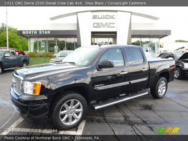 2011 GMC Sierra 1500 Denali Crew Cab 4x4 in Onyx Black