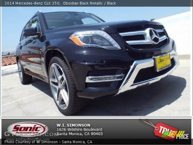 2014 Mercedes-Benz GLK 350 in Obsidian Black Metallic