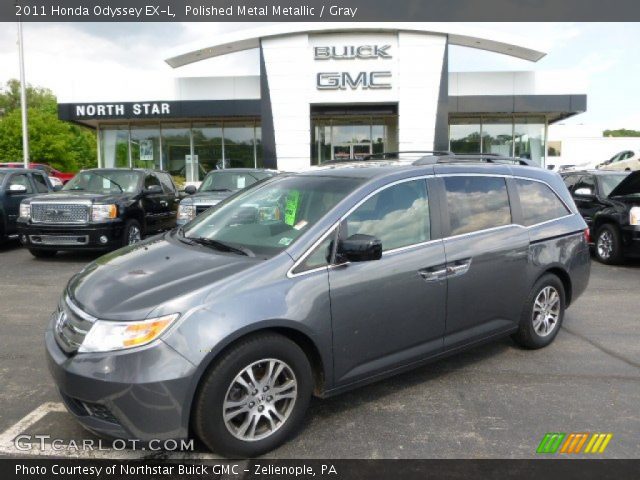 2011 Honda Odyssey EX-L in Polished Metal Metallic