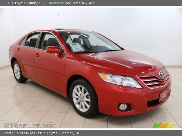 2011 Toyota Camry XLE in Barcelona Red Metallic
