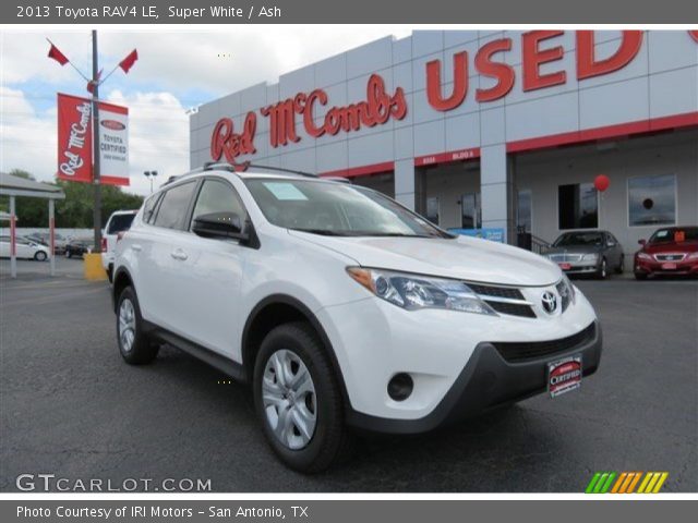 2013 Toyota RAV4 LE in Super White