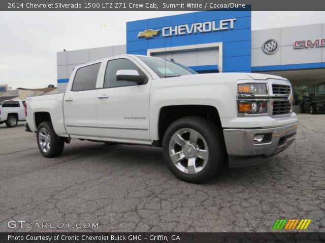 2014 Chevrolet Silverado 1500 LTZ Z71 Crew Cab in Summit White