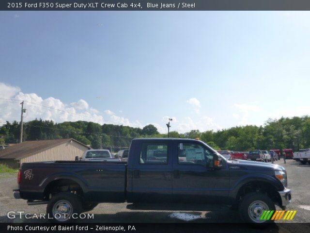 2015 Ford F350 Super Duty XLT Crew Cab 4x4 in Blue Jeans