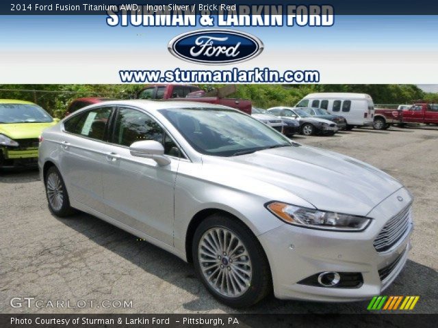 2014 Ford Fusion Titanium AWD in Ingot Silver