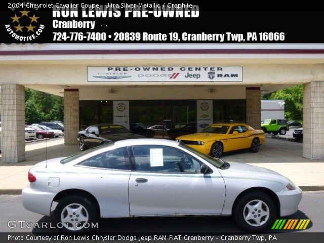 2004 Chevrolet Cavalier Coupe in Ultra Silver Metallic