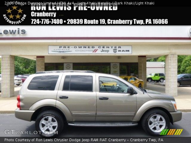 2006 Dodge Durango Limited HEMI 4x4 in Light Khaki Metallic