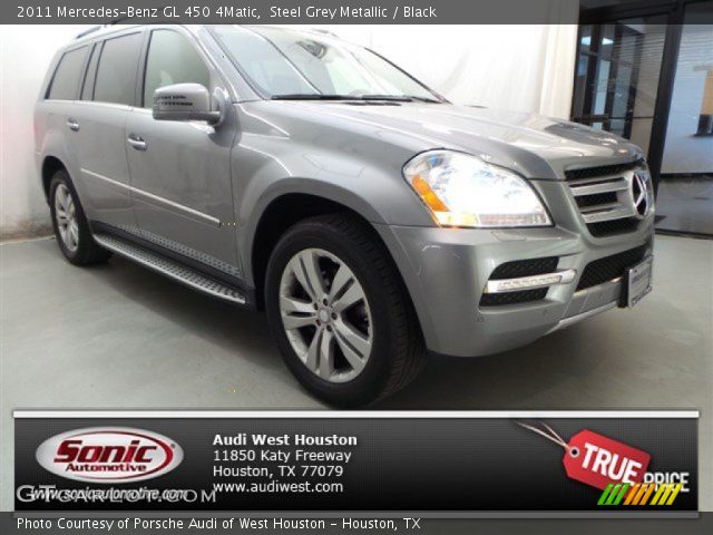 2011 Mercedes-Benz GL 450 4Matic in Steel Grey Metallic