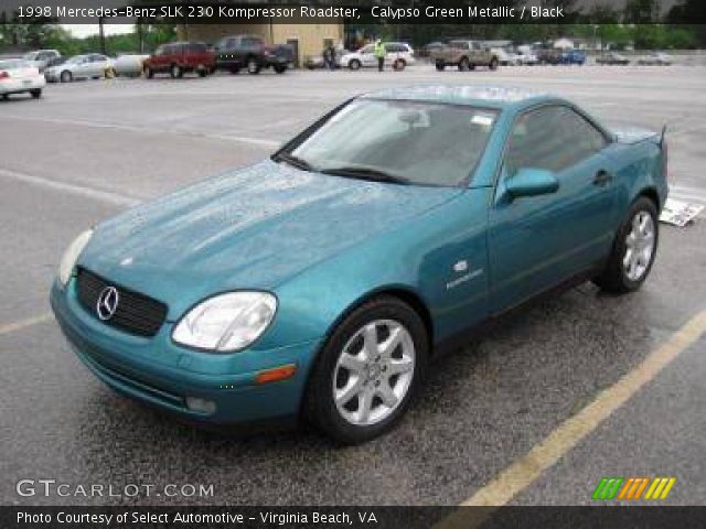 1998 Mercedes-Benz SLK 230 Kompressor Roadster in Calypso Green Metallic