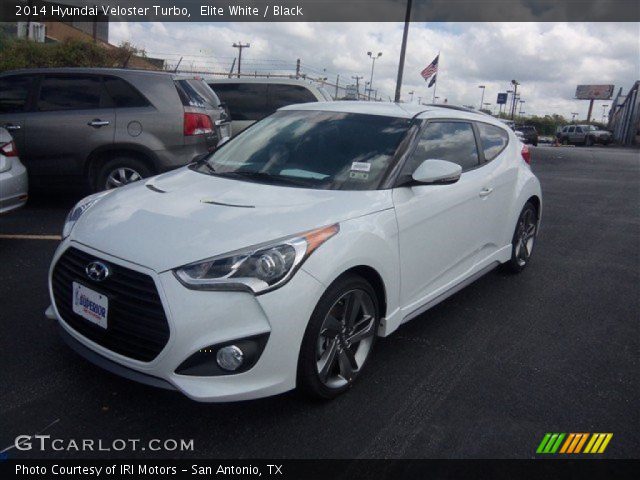 2014 Hyundai Veloster Turbo in Elite White