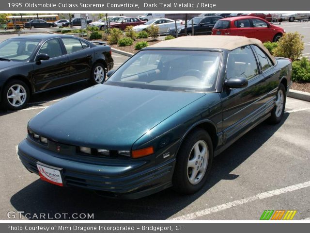 1995 Oldsmobile Cutlass Supreme Convertible in Dark Teal Metallic