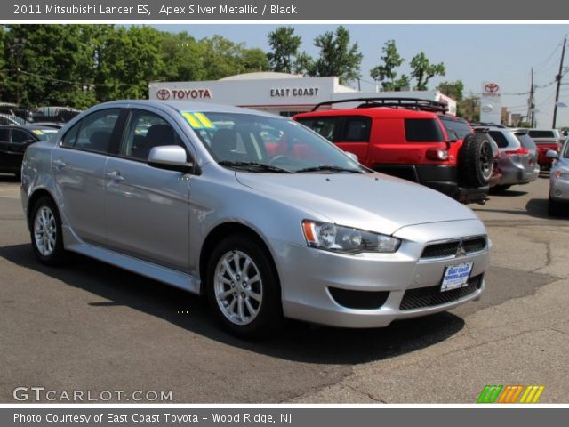2011 Mitsubishi Lancer ES in Apex Silver Metallic