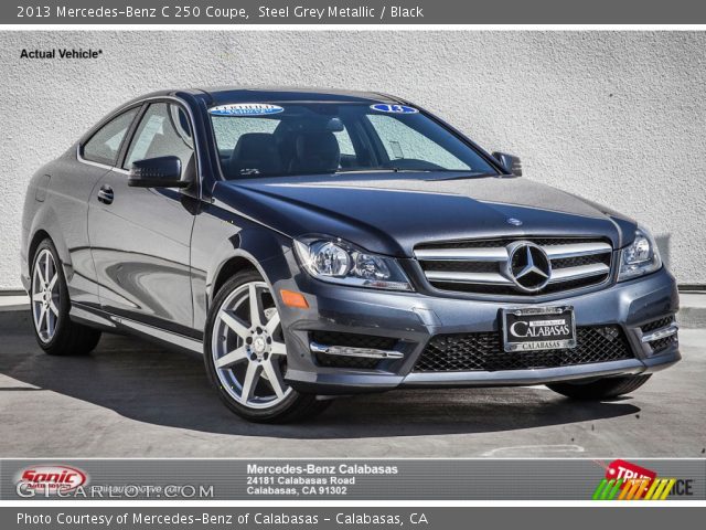 2013 Mercedes-Benz C 250 Coupe in Steel Grey Metallic