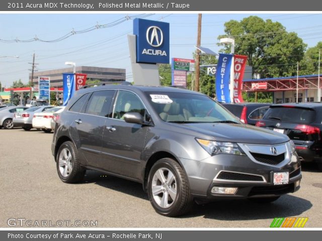 2011 Acura MDX Technology in Polished Metal Metallic