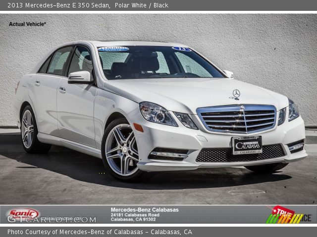 2013 Mercedes-Benz E 350 Sedan in Polar White