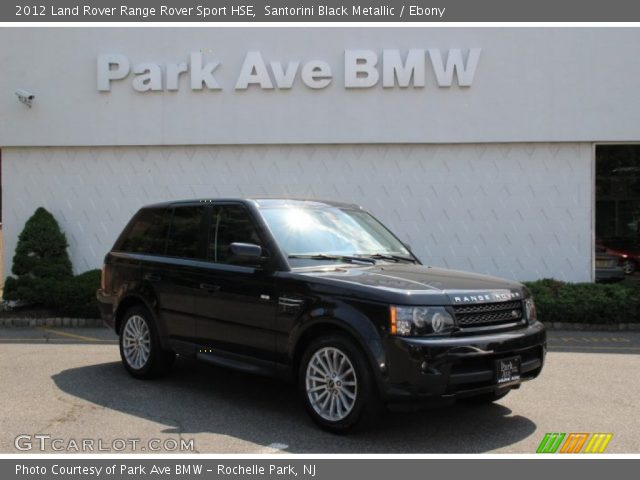 2012 Land Rover Range Rover Sport HSE in Santorini Black Metallic
