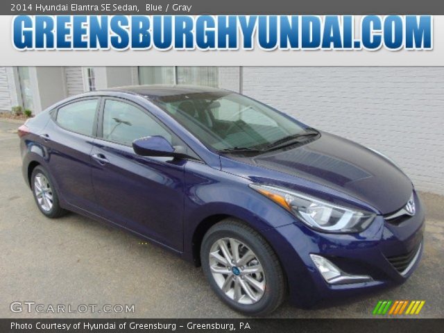 2014 Hyundai Elantra SE Sedan in Blue