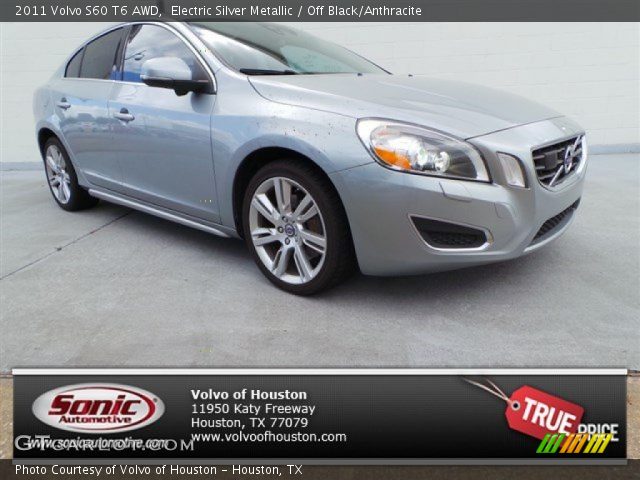 2011 Volvo S60 T6 AWD in Electric Silver Metallic