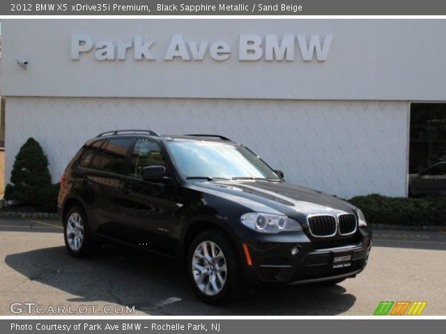 2012 BMW X5 xDrive35i Premium in Black Sapphire Metallic