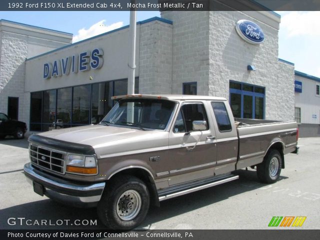 1992 Ford F150 XL Extended Cab 4x4 in Mocha Frost Metallic