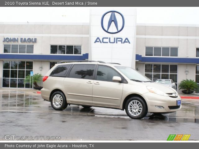 2010 Toyota Sienna XLE in Desert Sand Mica