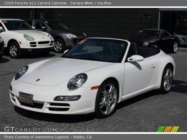 2006 Porsche 911 Carrera Cabriolet in Carrara White