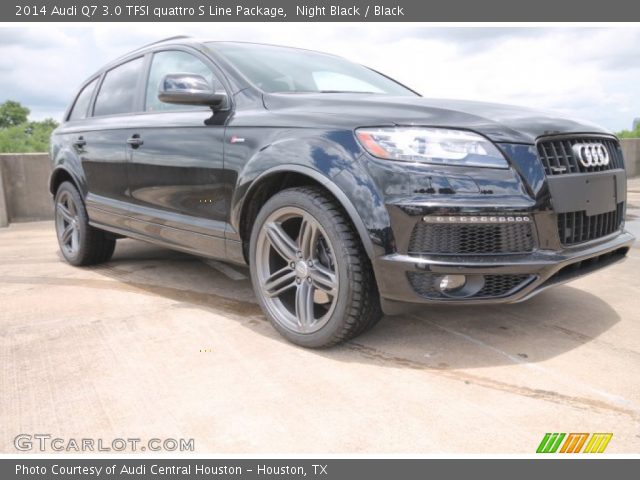 2014 Audi Q7 3.0 TFSI quattro S Line Package in Night Black