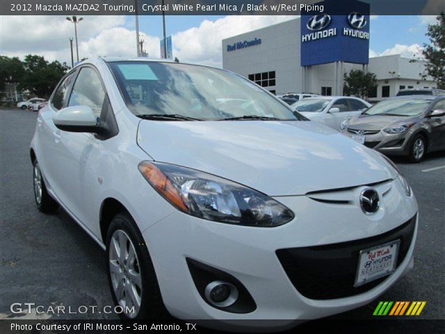 2012 Mazda MAZDA2 Touring in Crystal White Pearl Mica