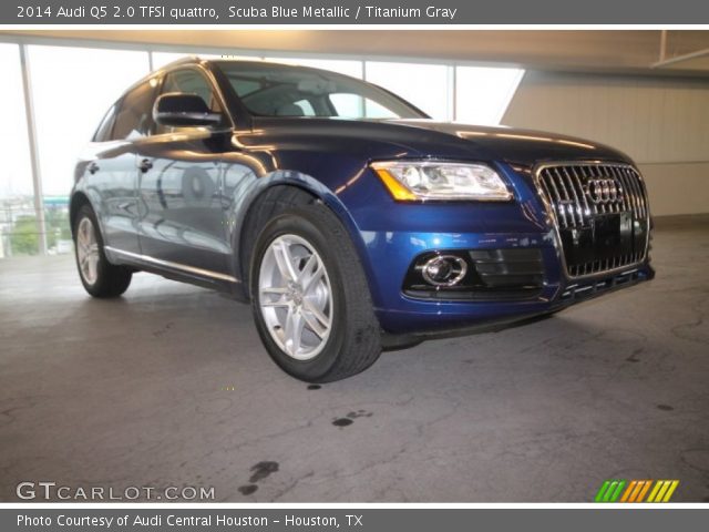 2014 Audi Q5 2.0 TFSI quattro in Scuba Blue Metallic