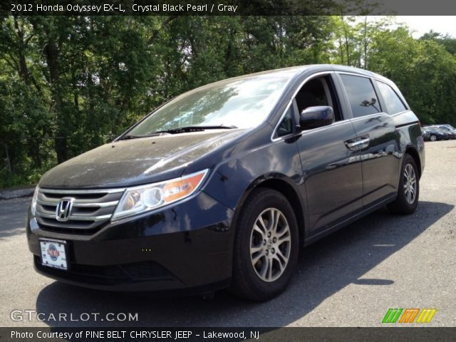 2012 Honda Odyssey EX-L in Crystal Black Pearl