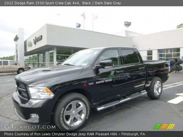 2012 Dodge Ram 1500 Sport Crew Cab 4x4 in Black