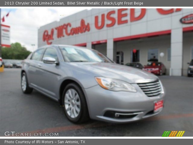 2013 Chrysler 200 Limited Sedan in Billet Silver Metallic