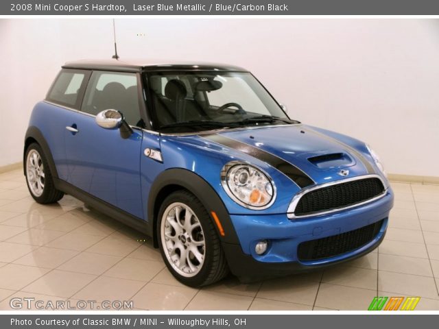 2008 Mini Cooper S Hardtop in Laser Blue Metallic