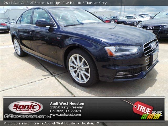2014 Audi A4 2.0T Sedan in Moonlight Blue Metallic