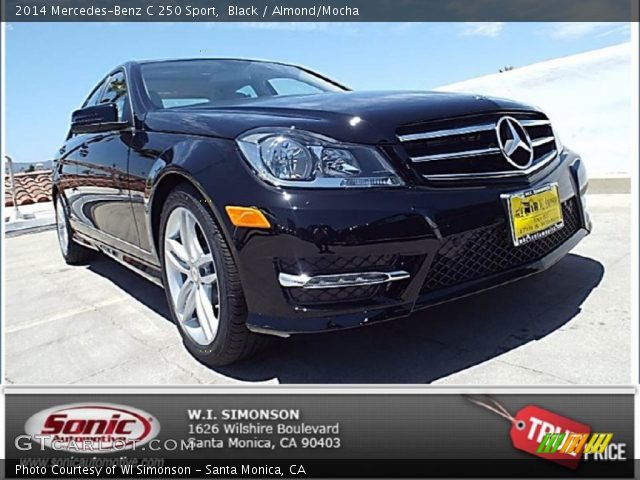 2014 Mercedes-Benz C 250 Sport in Black