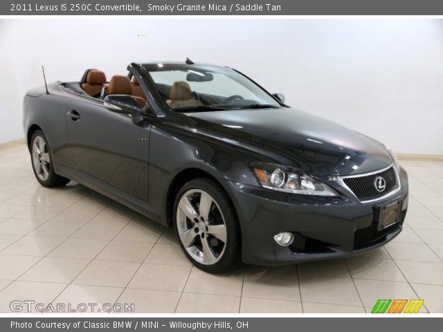 2011 Lexus IS 250C Convertible in Smoky Granite Mica
