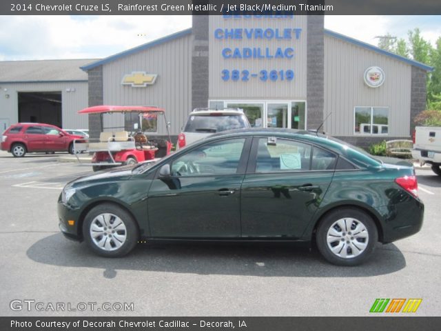 2014 Chevrolet Cruze LS in Rainforest Green Metallic