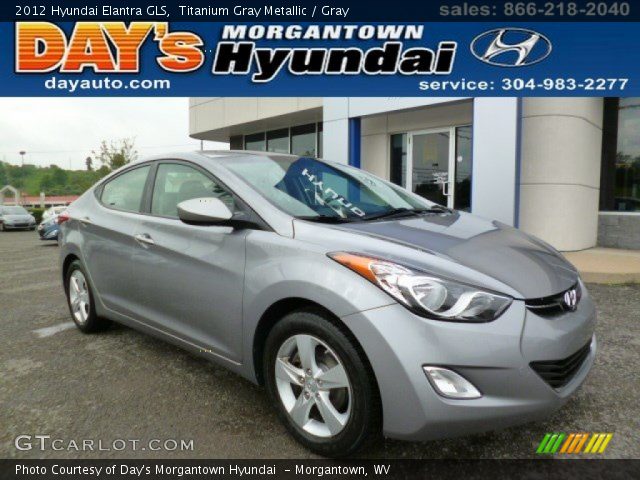 2012 Hyundai Elantra GLS in Titanium Gray Metallic