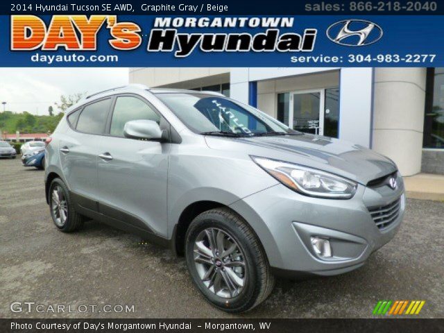 2014 Hyundai Tucson SE AWD in Graphite Gray