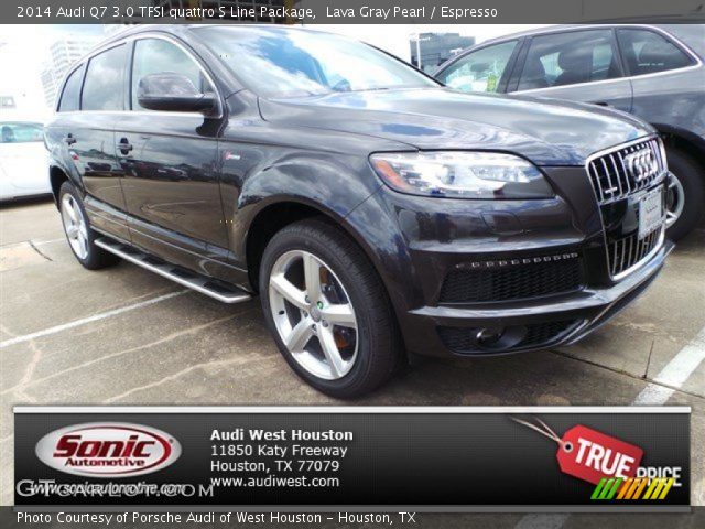 2014 Audi Q7 3.0 TFSI quattro S Line Package in Lava Gray Pearl
