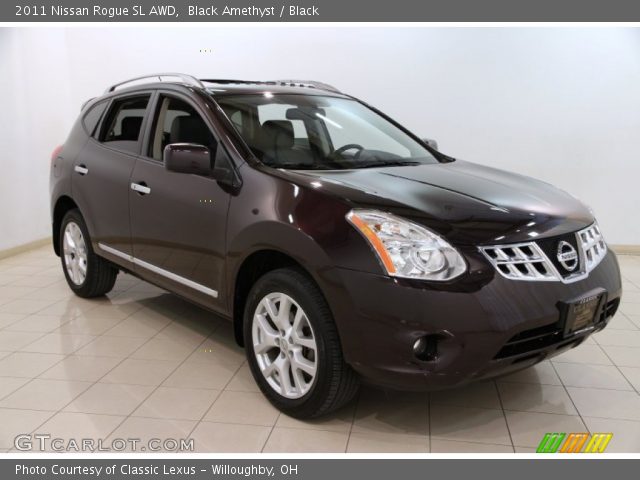 2011 Nissan Rogue SL AWD in Black Amethyst