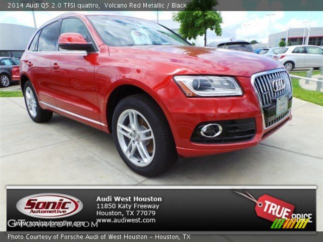 2014 Audi Q5 2.0 TFSI quattro in Volcano Red Metallic