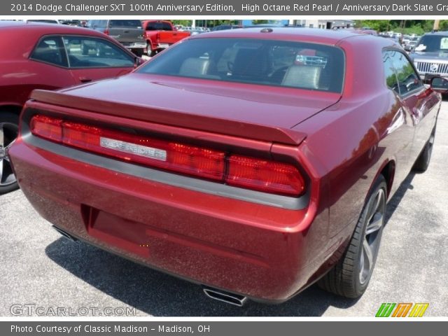 2014 Dodge Challenger SXT 100th Anniversary Edition in High Octane Red Pearl